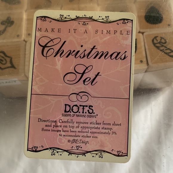 Christmas Set mini stamps - Picture 8 of 10